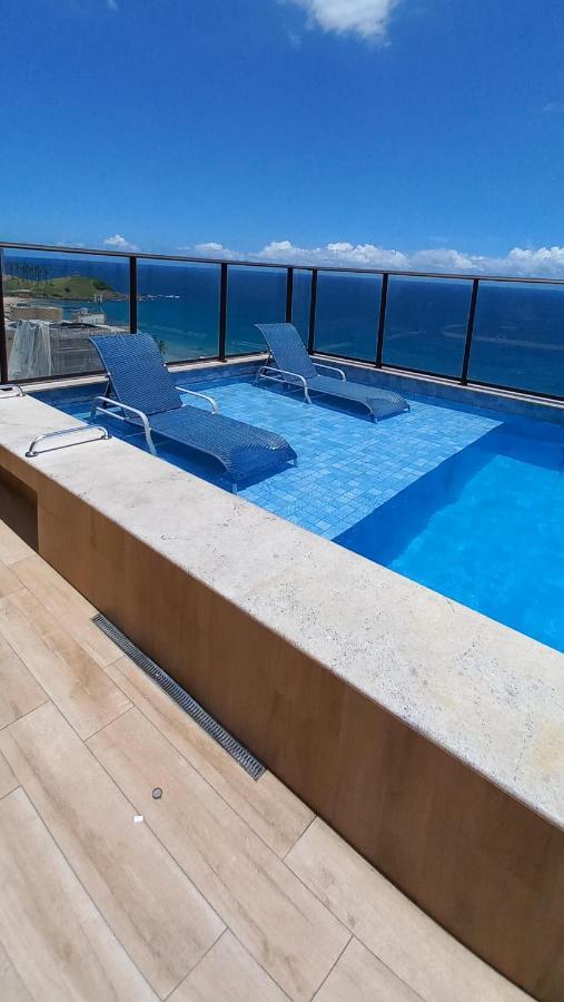 Loft Smart Farol Da Barra, Piscina Rooftop, Beira Mar No Farol Da Barra Salvador de Bahía Exterior foto