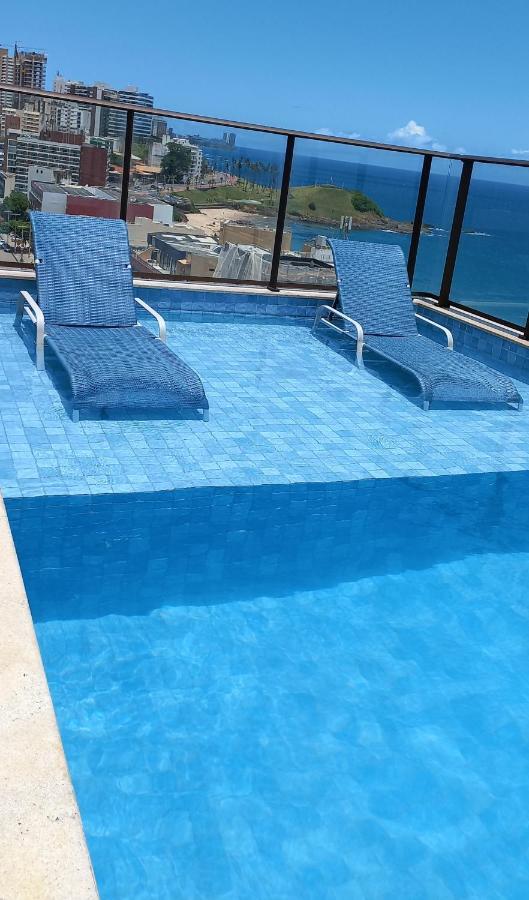 Loft Smart Farol Da Barra, Piscina Rooftop, Beira Mar No Farol Da Barra Salvador de Bahía Exterior foto